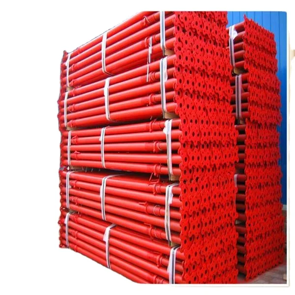 Push pull prop shoring jacks scaffolding acrow metal prop steel, galvanized adjustable scaffolding formwork steel props
