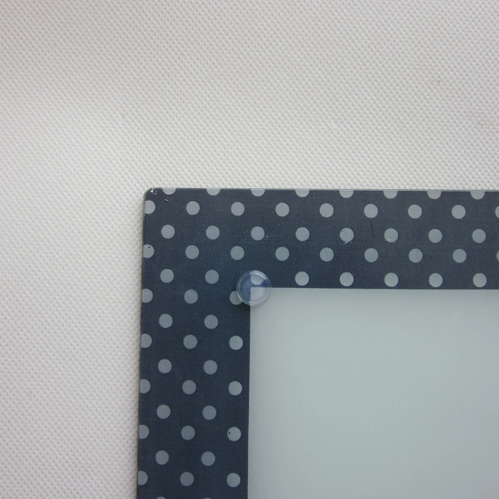 Customize clear tempered glass cutting board for kitchen