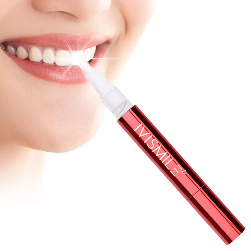 Natural Tooth Bleaching Gel Pen Oral Care Remove Stains 2ml Teeth Whitening Pen OEM