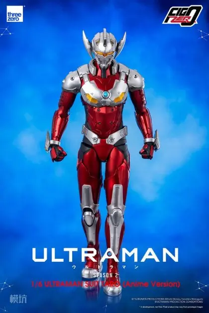 Wholesale Original Threezero 16 ULTRAMAN SUIT ZOFFY Mobile Ultraman Armor animated version Cartoon figure