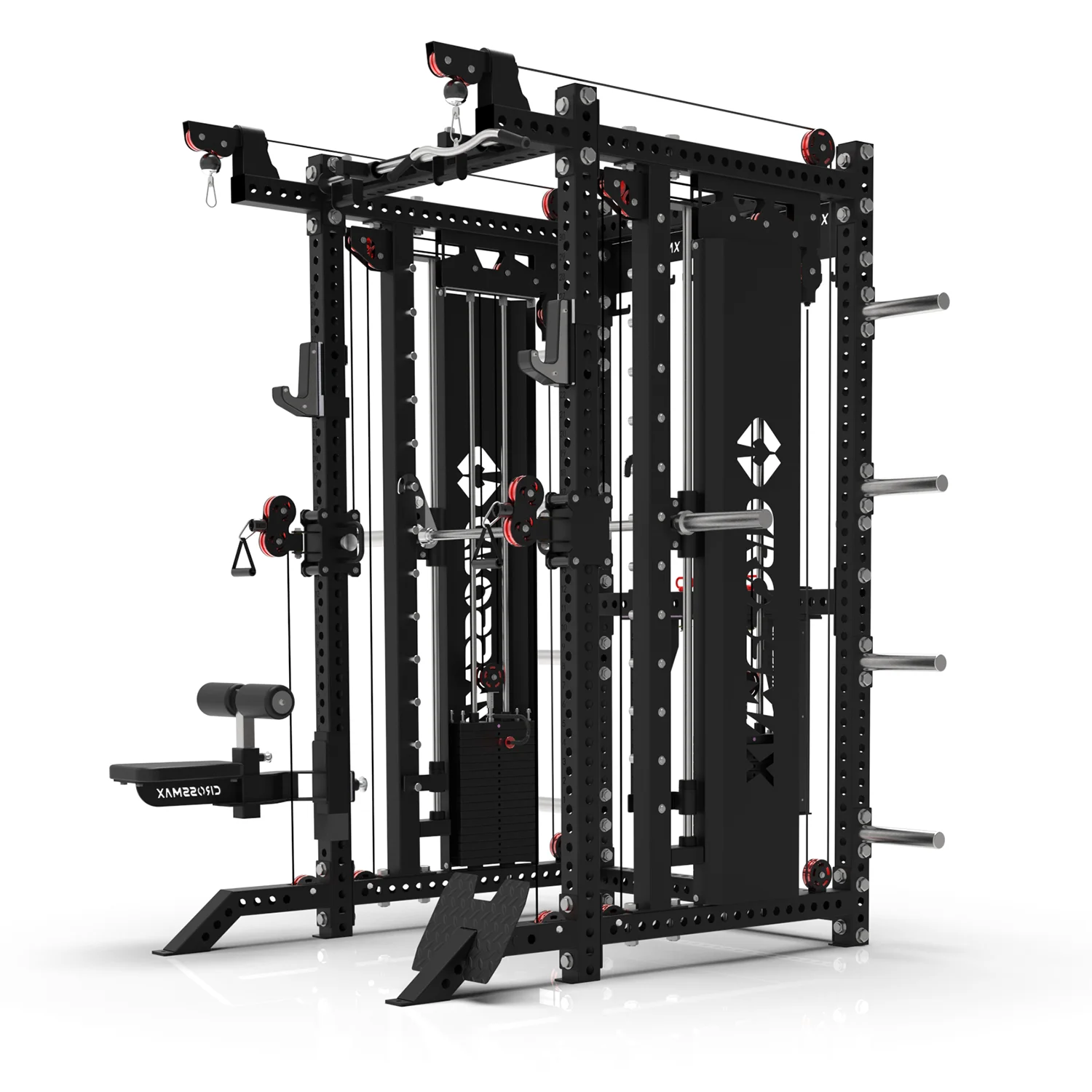 Factory supply power rack smith machine functional trainer cable machine