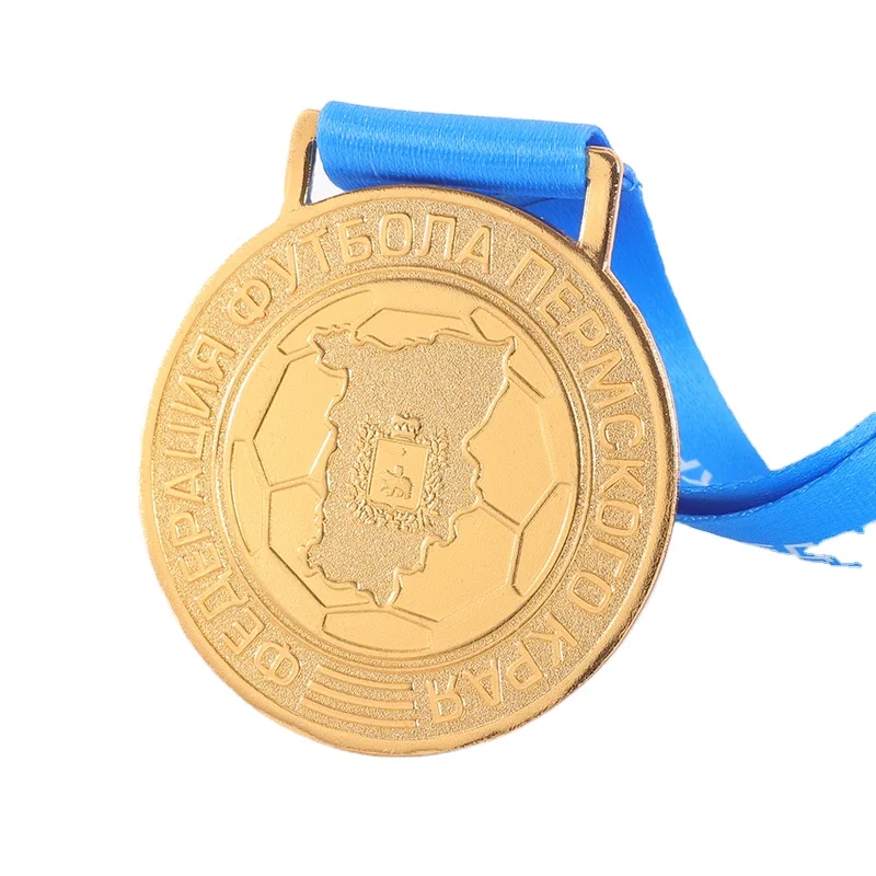 Hot Selling Two Color Tone Iron Metal Medallion For Award