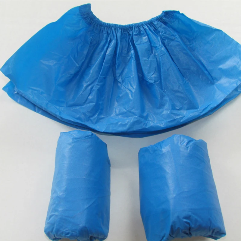
One-time Use PE CPE Shoes Cover Waterproof Disposable Plastic Overshoes Hubei Xiantao 
