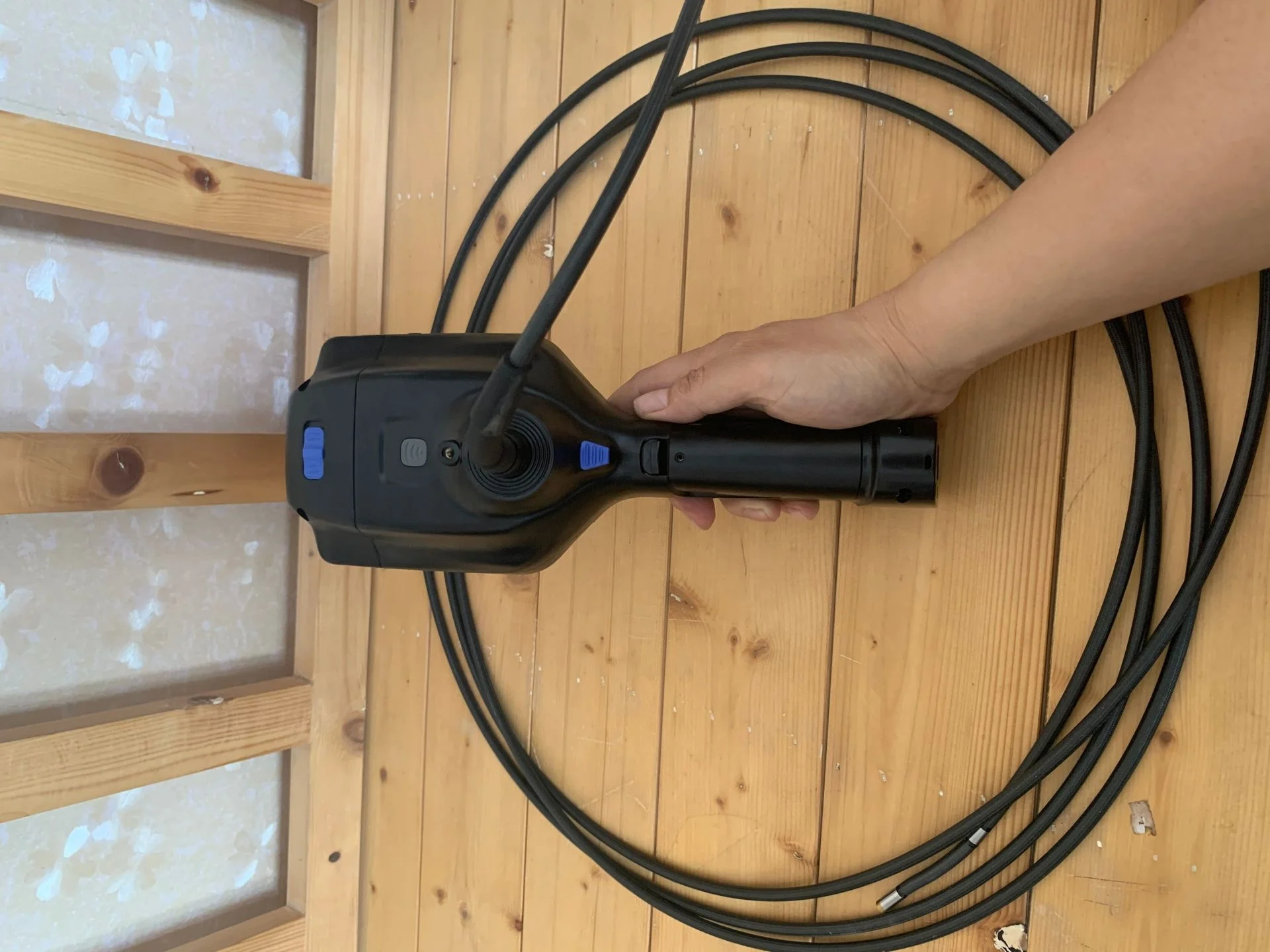 Aircraft Engine Testing Visual Inspection Camera Borescope 3.5' Display Tungsten Braided Cable Waterproof IP67 Visual Testing