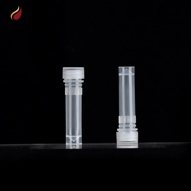 Plastic Lab Transparent Calibration Screw Caps sample Cryovials tubes 1ml 1.5ml 2ml 10ml Upright Cryogenic Vials Cryo Tubes
