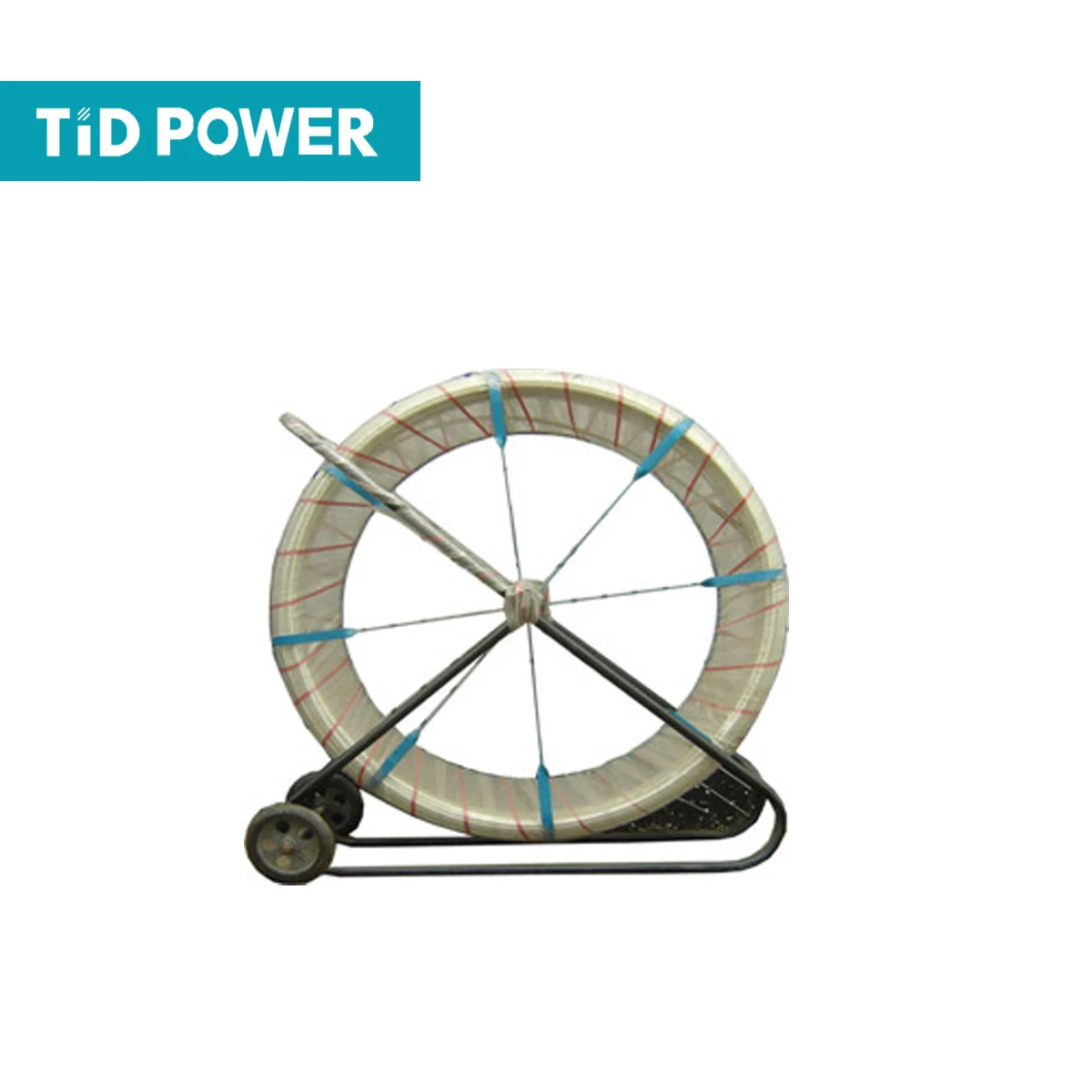 10m-500m Fiberglass Cable Guide Roller Underground Detectable Duct Rodder