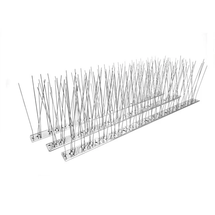 Stainless Steel Bird Thorn Rural Bird Repellent  304 Stainless Steel Bird Spikes for Street and Garden