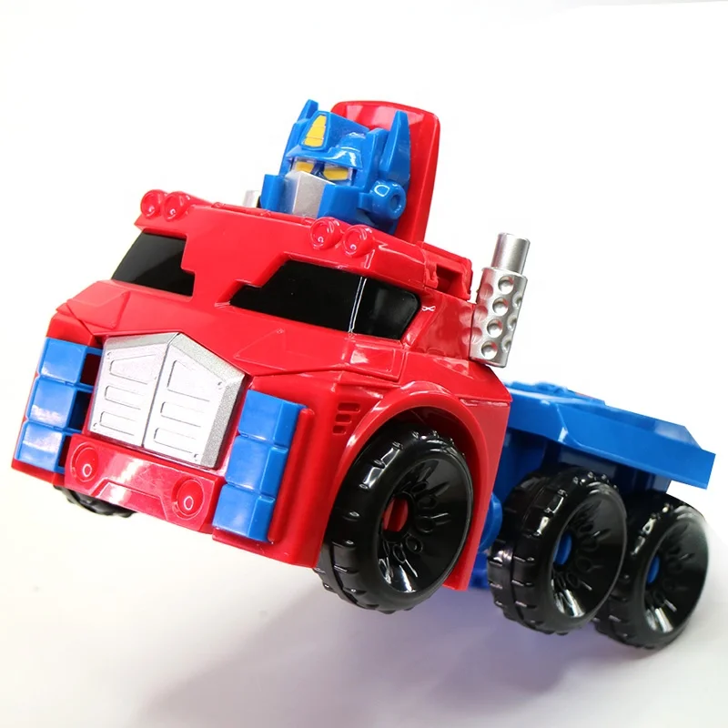 Easy Deformed Car Toy  Super Commander Big Transform Robot High Quality Deformation Robot for Boys Santa Changeable Trans Gift