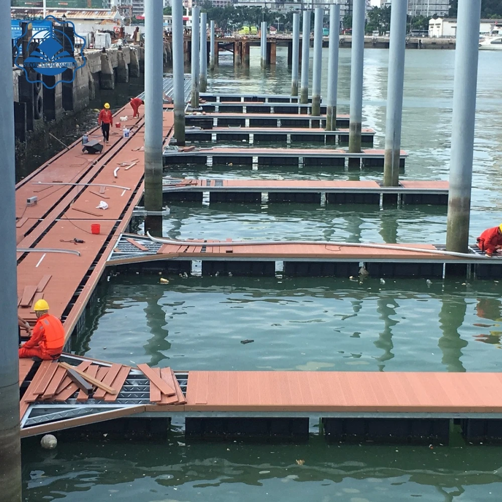 Good price  Aluminum Alloy Floating Bridge  Floating Dock