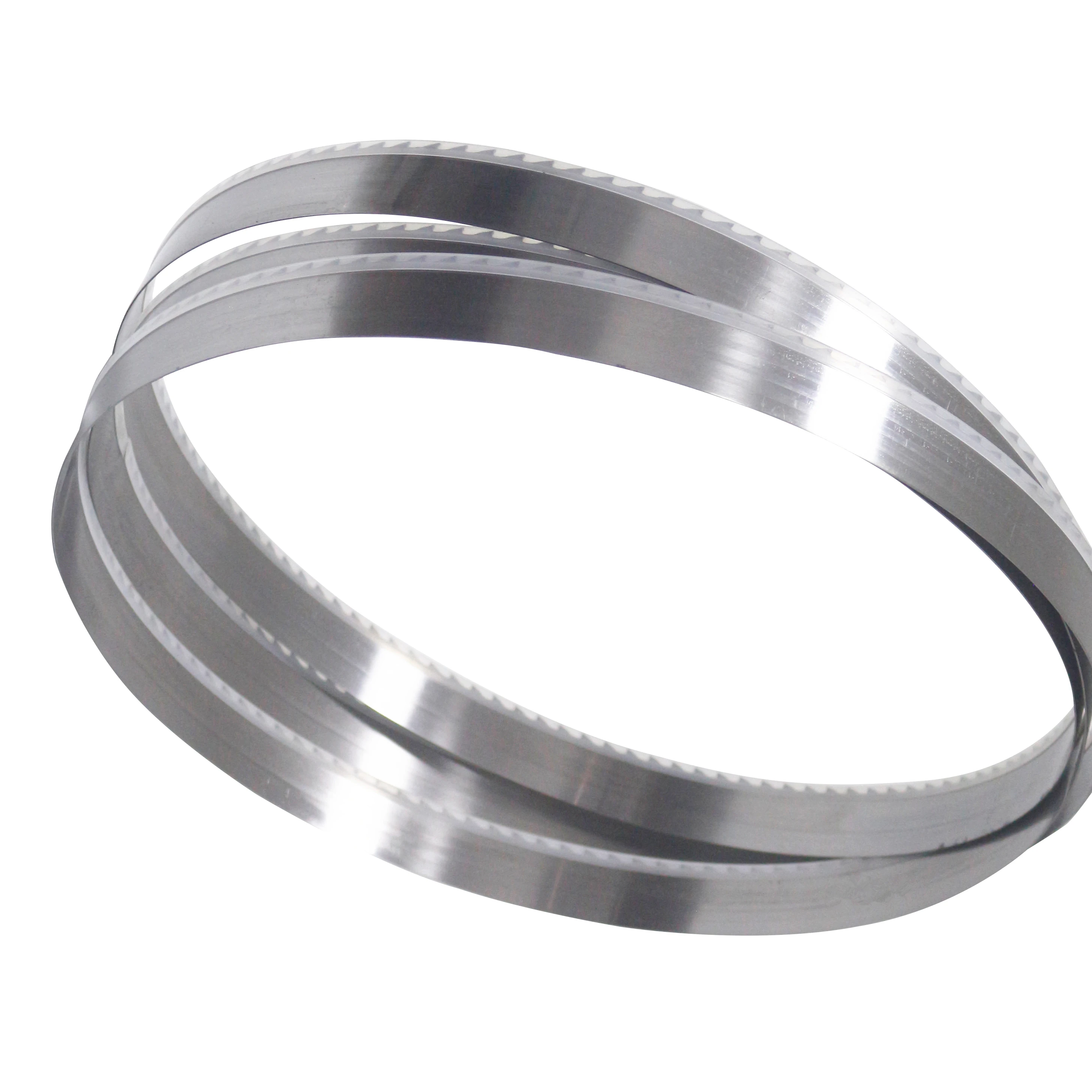 C75/51CrV4/D6A High Efficiency Woodworking Sharpening Laser Hardened Band Saw Blades Wood Cutting