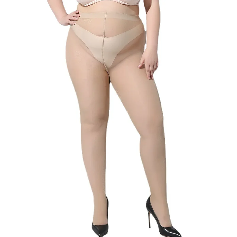 6D Ultra-thin sexy legging plus size tights Large fat lady Pantyhose