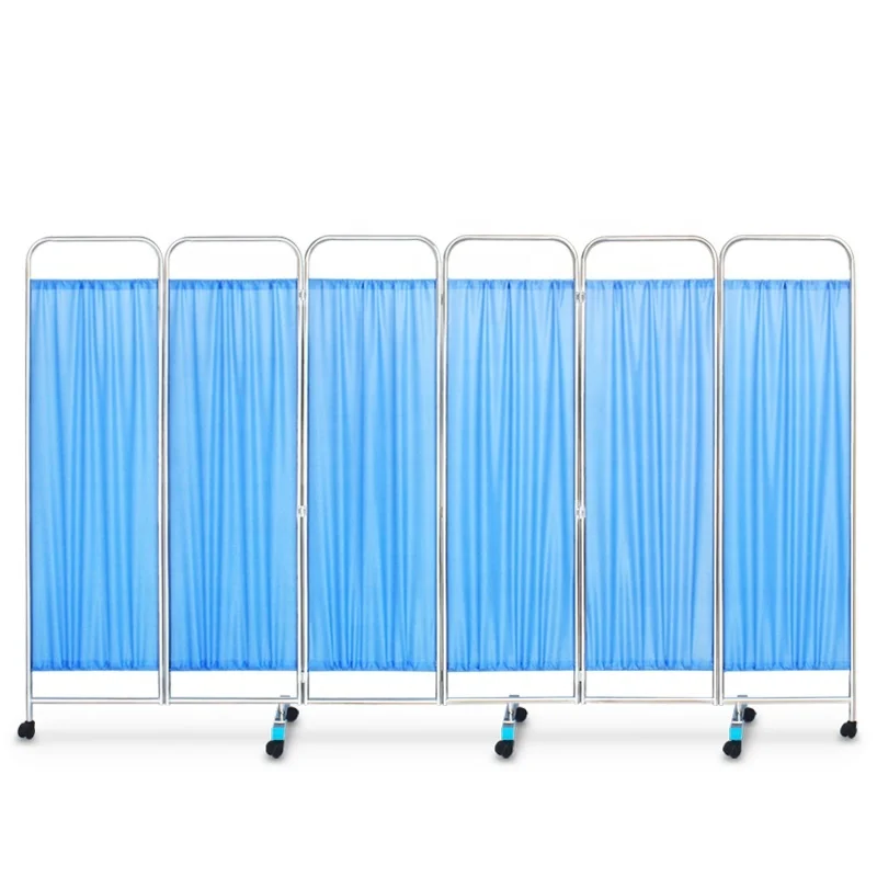 Современный сжатый полноразмерный экран из нержавеющей стали с тремя складками (500*1800 мм) *