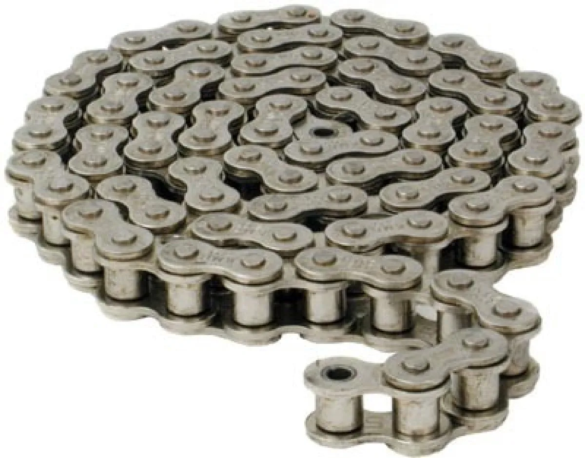 Yongmei British Standard Carbon Steel 12B Machinery Parts 40mn Simplex Transmission Agricultural Roller Chain