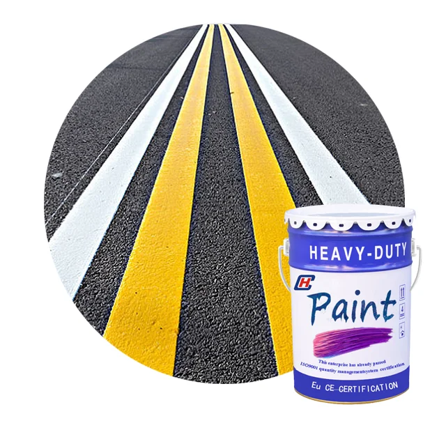 Золотая отличная устойчивая к ультрафиолетовому излучению акриловая краска для дорожной разметки