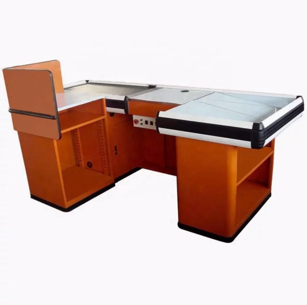
High quality metal material can be customized Grocery cash counter 