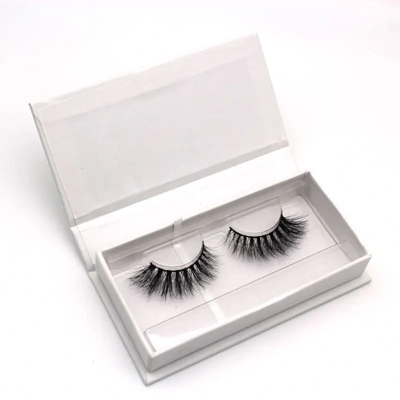 Magneric eyelash and eyeliner 16Mm Fluffy Siberian Vendor 100 Pair Mink Eyelashes