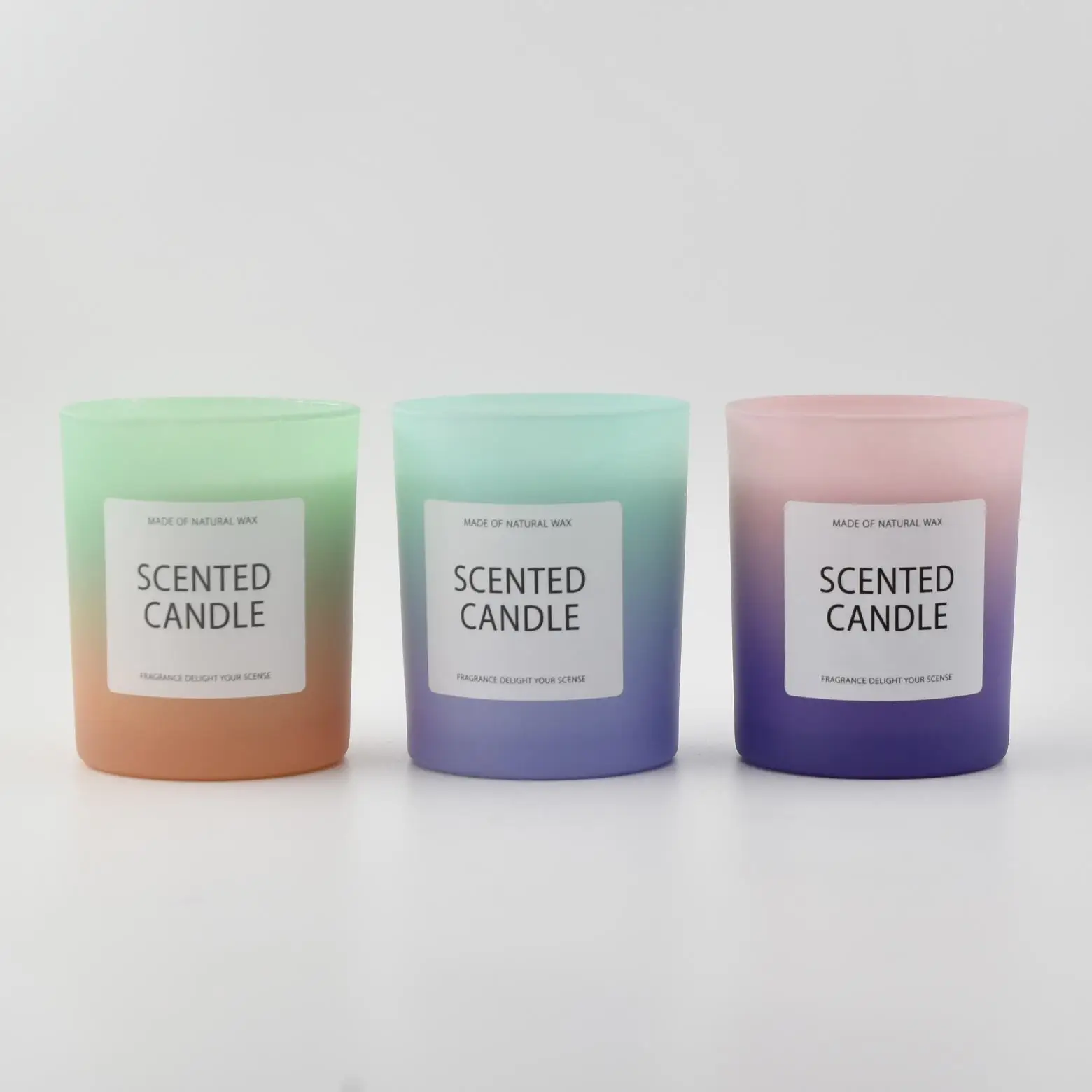 Wholesale Multi Color Chakra Natural Perfume Meditation Scented Candles Travel Portable Scented Candle Luxury In Jar