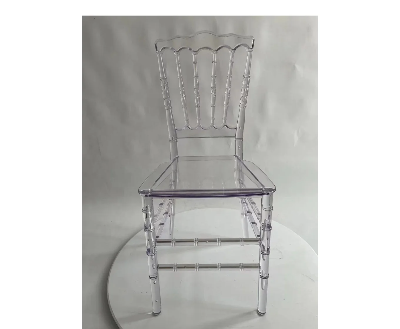Wholesale Hotel Stackable Transparent Clear Chavari Tiffany Acrylic Chairs For Weddings And Banquet