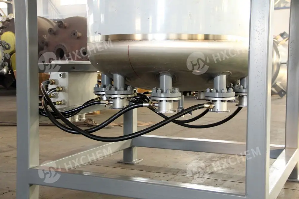 Explosion proof electric heating pilot scale 500l pressure reactor