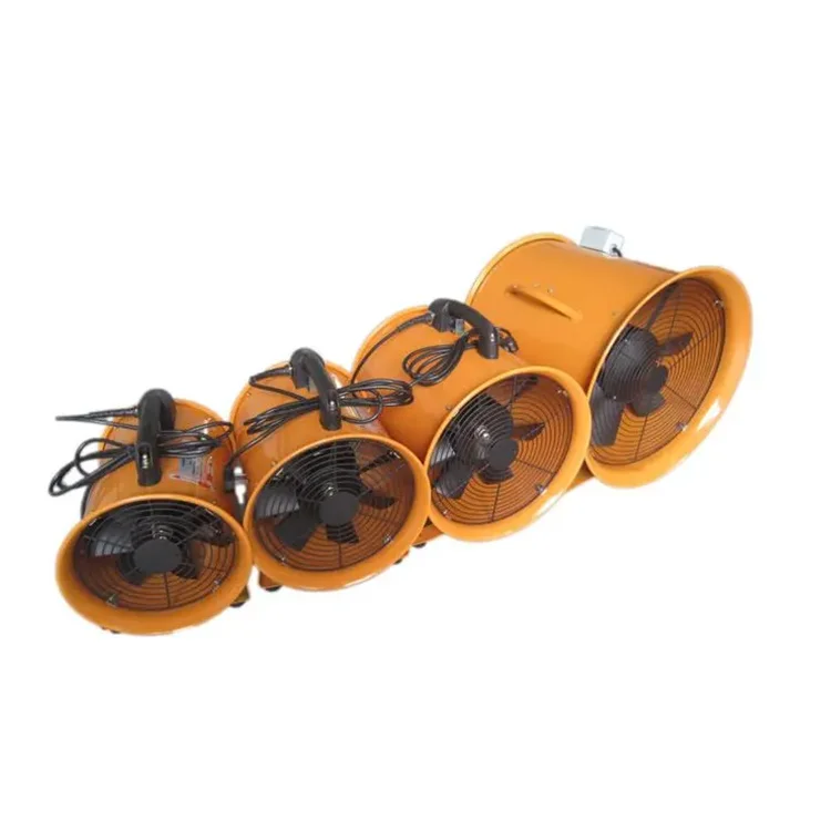 Industrial portable explosion-proof fan hand push exhaust ventilation fans large volume axial air blower