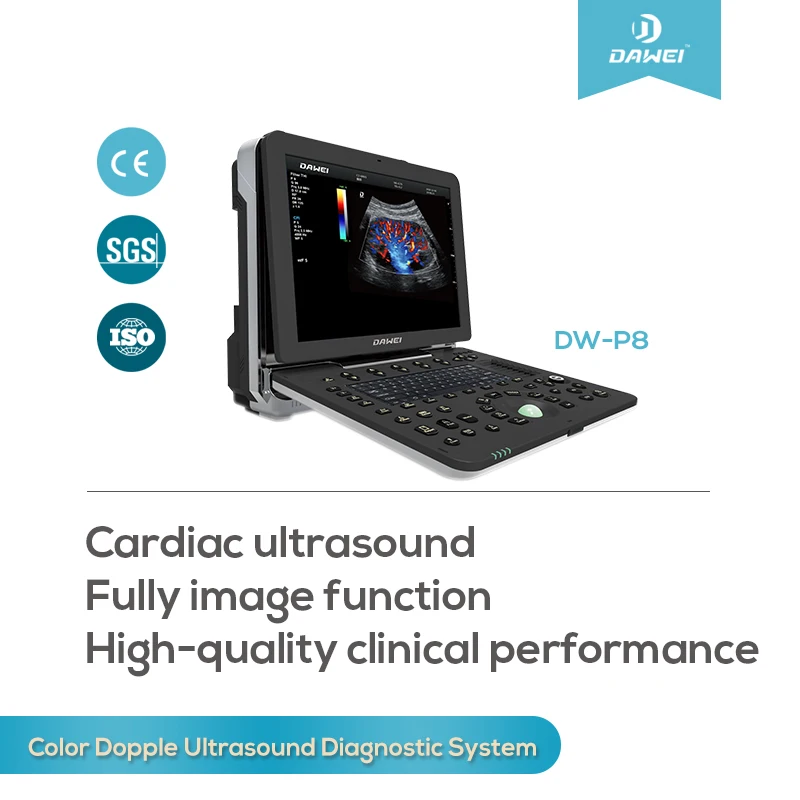 Portable cardiac ultrasound scanner color doppler ultrasound machine
