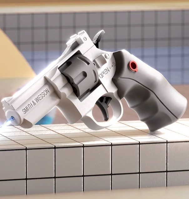 RTS Revolver Toy Soft Bullet Gun Continuous toy water gun UDL XM1014 Glock revolver toy water gun