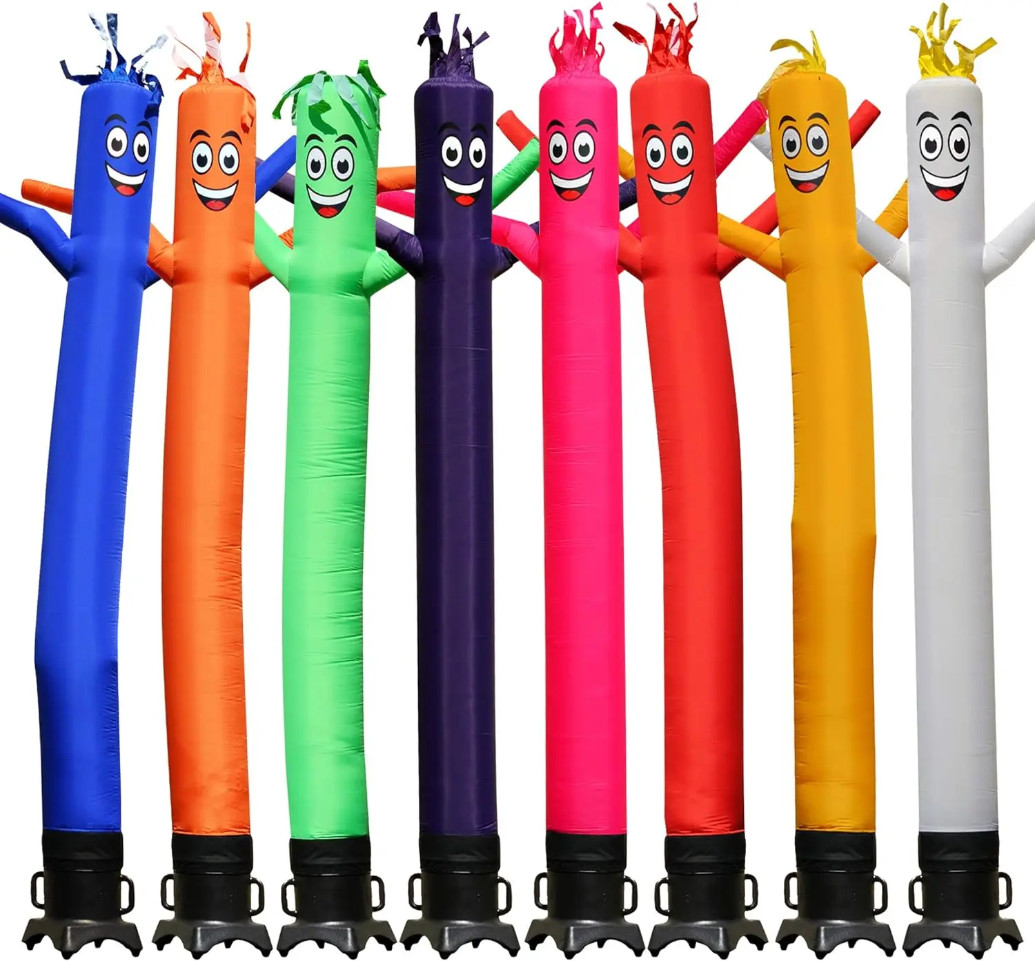 Customized Advertising PVC Inflatable Sky Air Dancer Model 3M Wave Dancing Air Tube Man Balloon Blower Digital Made Oxford