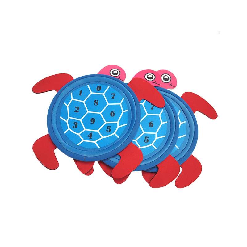 Outdoor Park Play Toy Sports Travel Souvenirs 21cm Turtles Shape Flying Disc Throw and Toss Toy
