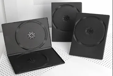 7mm 9mm 14mm DVD Box DVD Library Box DVD Case Cajas for 1-4Disc