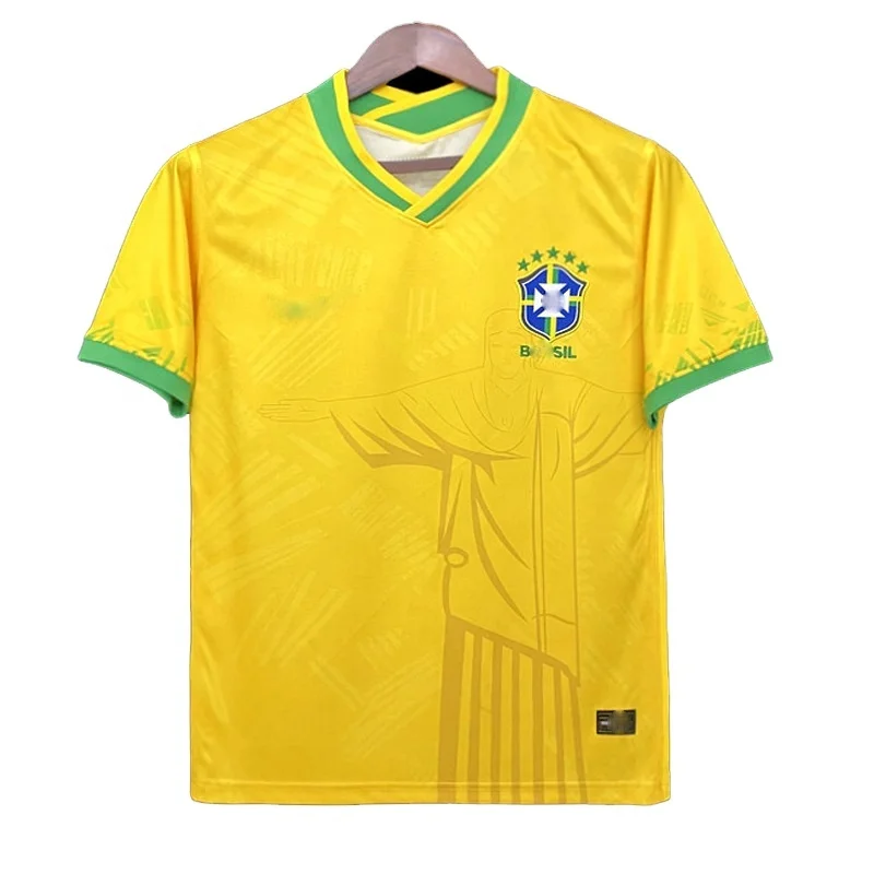 SDS-068 2022 Soccer Wear Brazil  Jerseys 2023 Home Neymar G.Jesus Marcelo P.Coutinho Oem Soccer Wear