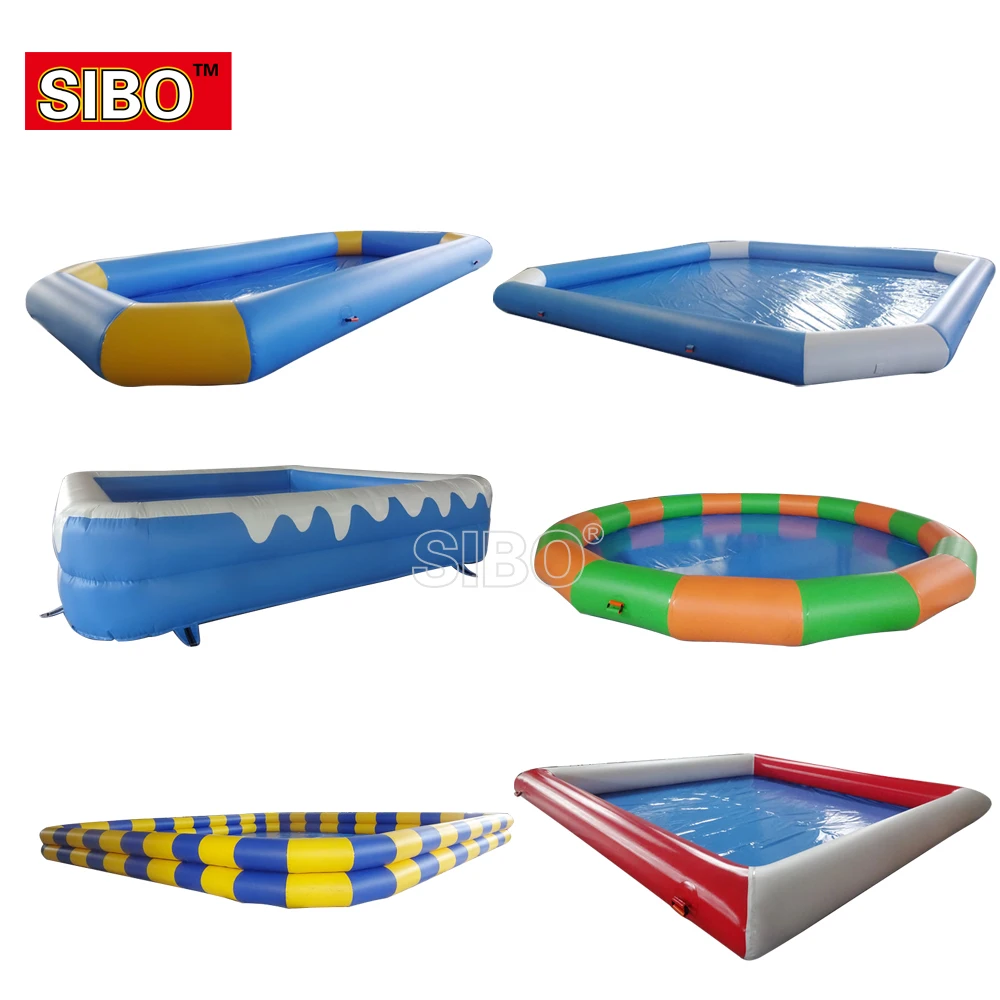 Прямая продажа с завода большой надувной бассейн для глубокой