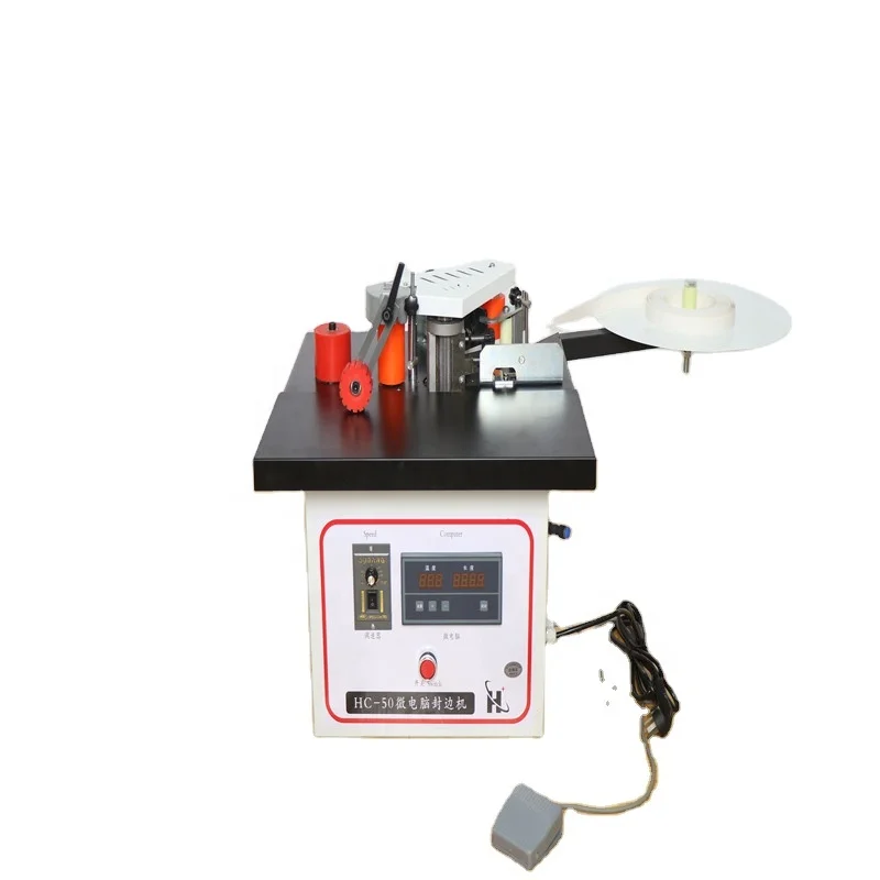 Woodworking Small Edge Banding Machine Manual Curved Shaped Arm Bending Machine Portable Desktop Woodworking Machinery