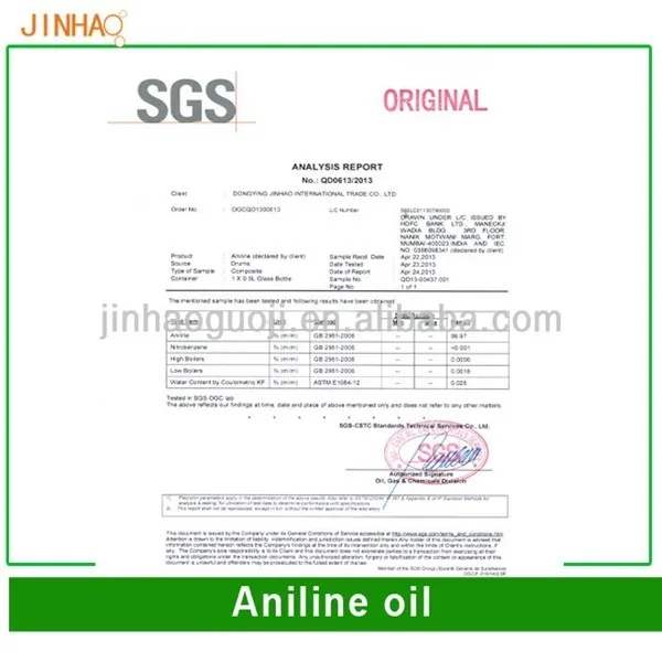 Анилин креозот масло для продажи белый фенил концентрат катехол