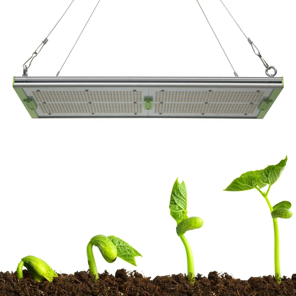 
China 150w 240w 320 400 watt samsung lm301h qb 288 v3 full spectrum uv three panel grow light led plant lamp 