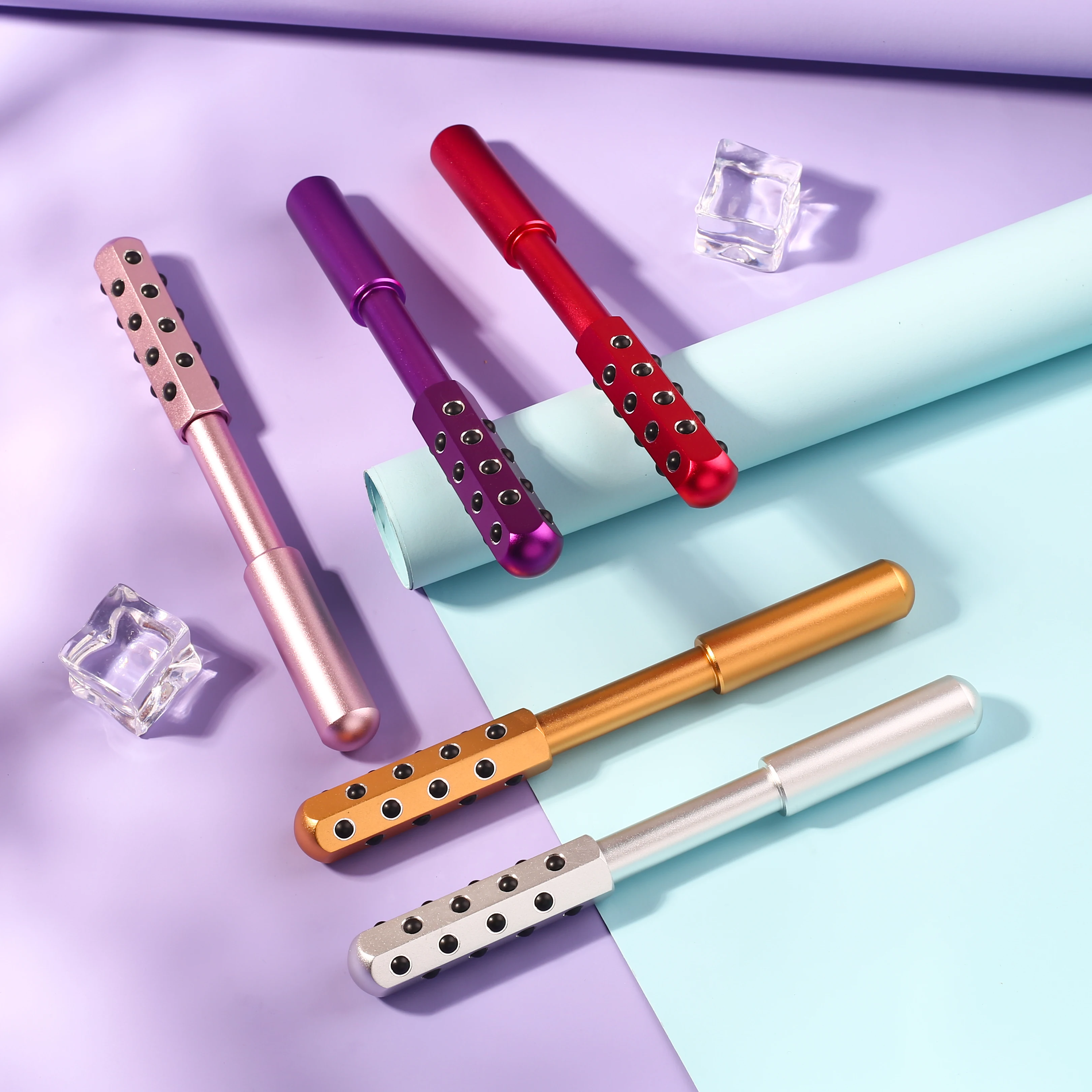 Yingshang dropshipping face slimming roller Wrinkle removal relaxation beauty and personal care products germanium beauty roller