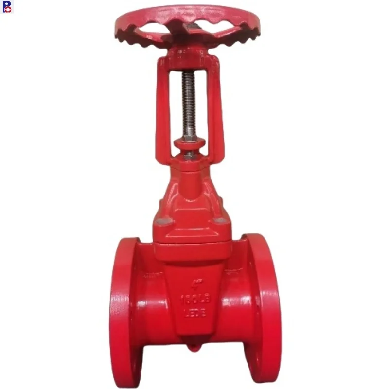 Chinese Manufacturer High Quality 1.0-1.6Mpa Dn40 Dn100 Dn200 Rubber Seal Rising AWWA Standard Gate Valve
