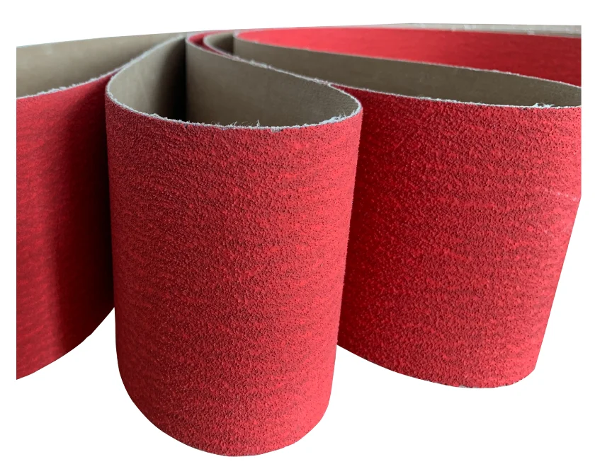 Ceramic Sanding Belt Abrasive Cloth Glass Wood Grinding Belt Abrasive Sander Belt