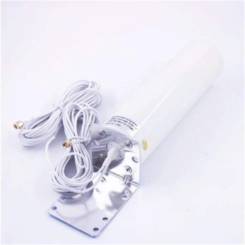 4G LTE Outdoor Antennas S-M-A  male Omni Antenne 5 Meters dual Connector Cable for Huawei ZTE Router Modem