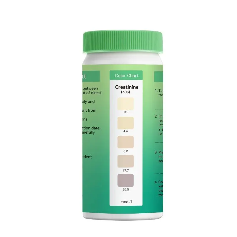 Creatinine  ACR Urine Test Strips at Home Urinalysis Sticks for Kidney Function Impairment