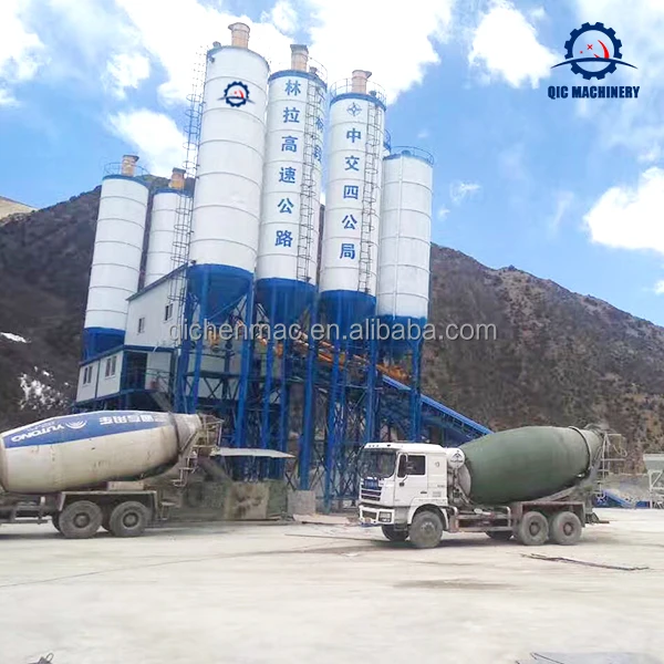 Factory Manufacturer Hzs Series Work Method concrete batching plant production line
