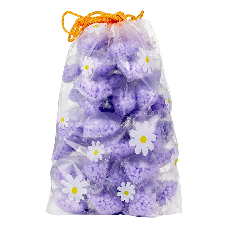 10pcs Laundry Beads Scent Booster in-Wash Clean Clothes Fresh Rose Lavender Fragrance Beads Soft Clothing Diffuser Perfume