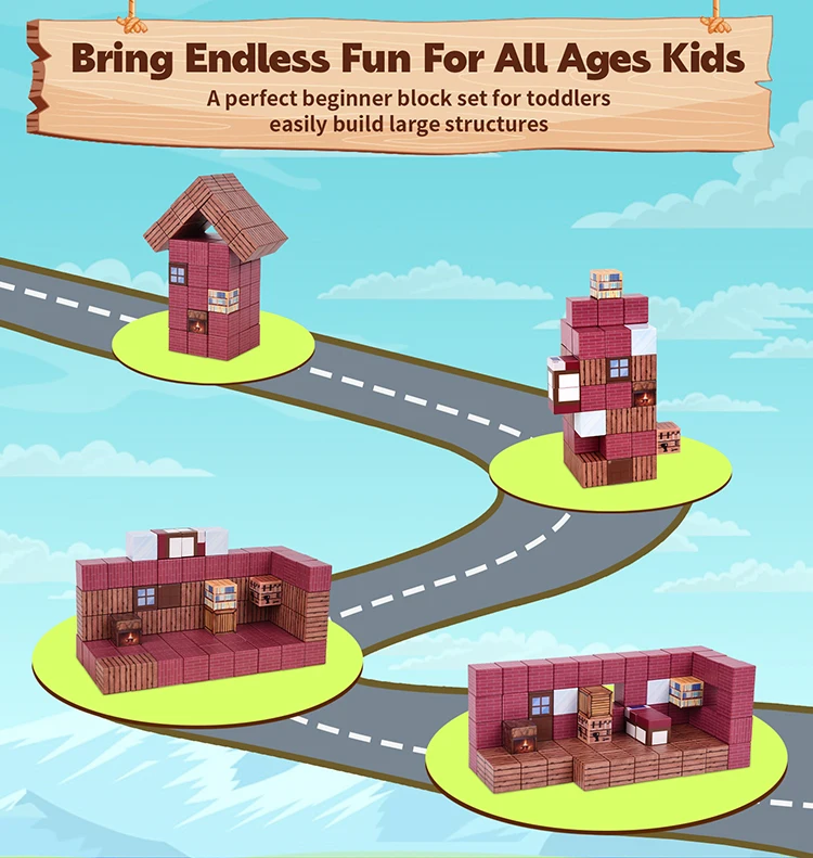 Educational magnet building blocks stem magnet toys for toddler Gift for Boys Kids Age 3-12