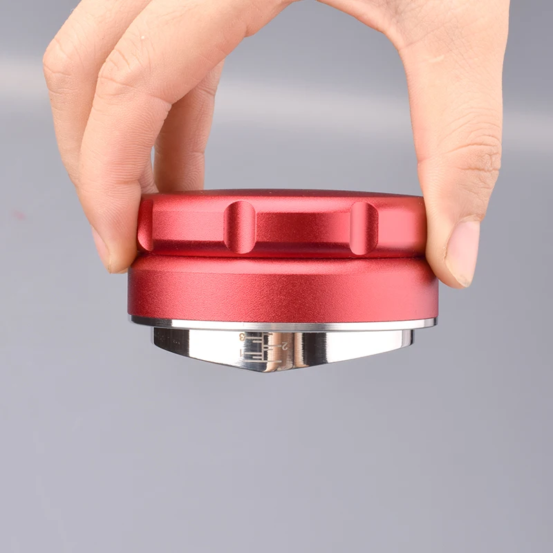 Manual Barista Powder Coffee Espresso Latte 58mm Coffee Tamper Distributor Leveler Tool single line Slopes Kitchen Accessories