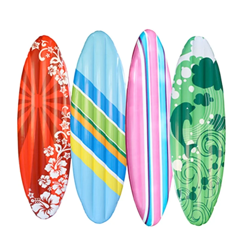 factory customized high strength vinyl made inflatable surf mattress durable PVC blow up sea air mattress lilo raft