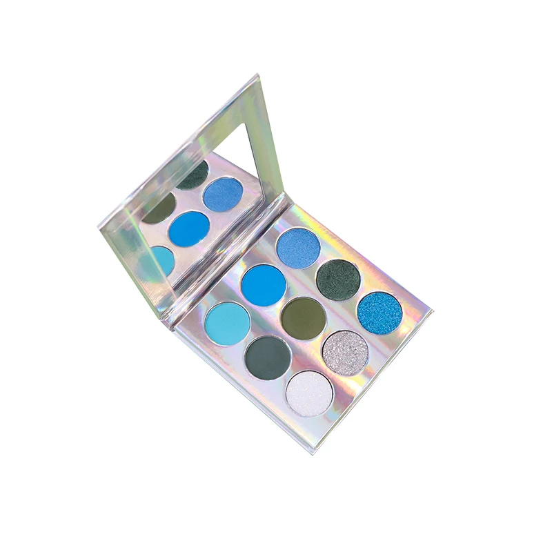 Wholesale Matte Glitter Makeup Press Powder High Pigmented Eyeshadow Palette Private Label Eyeshadow Palette