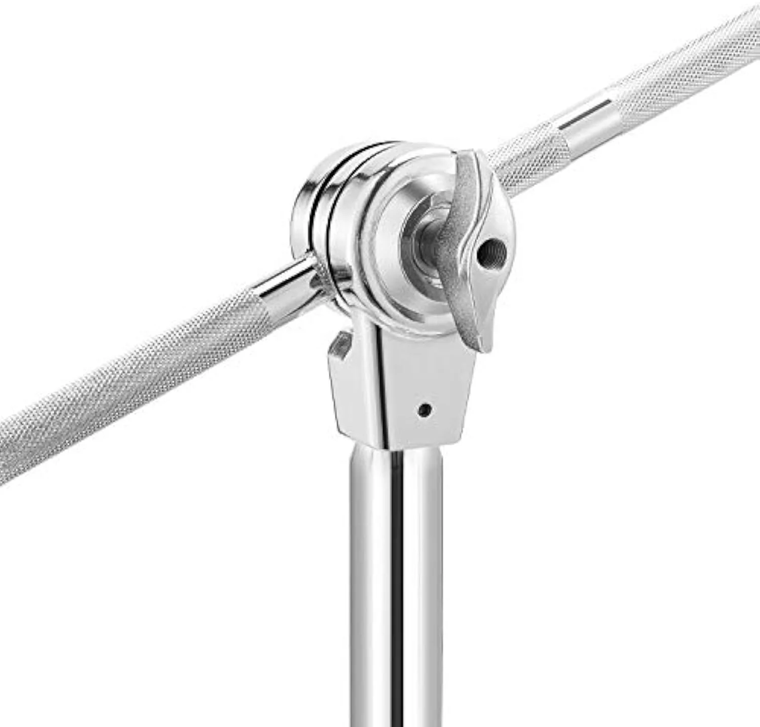 Cymbal Stand Straight & Cymbal Stand Double Braced Legs Height & Angle Adjustable Drum-kit Cymbal Support Rack