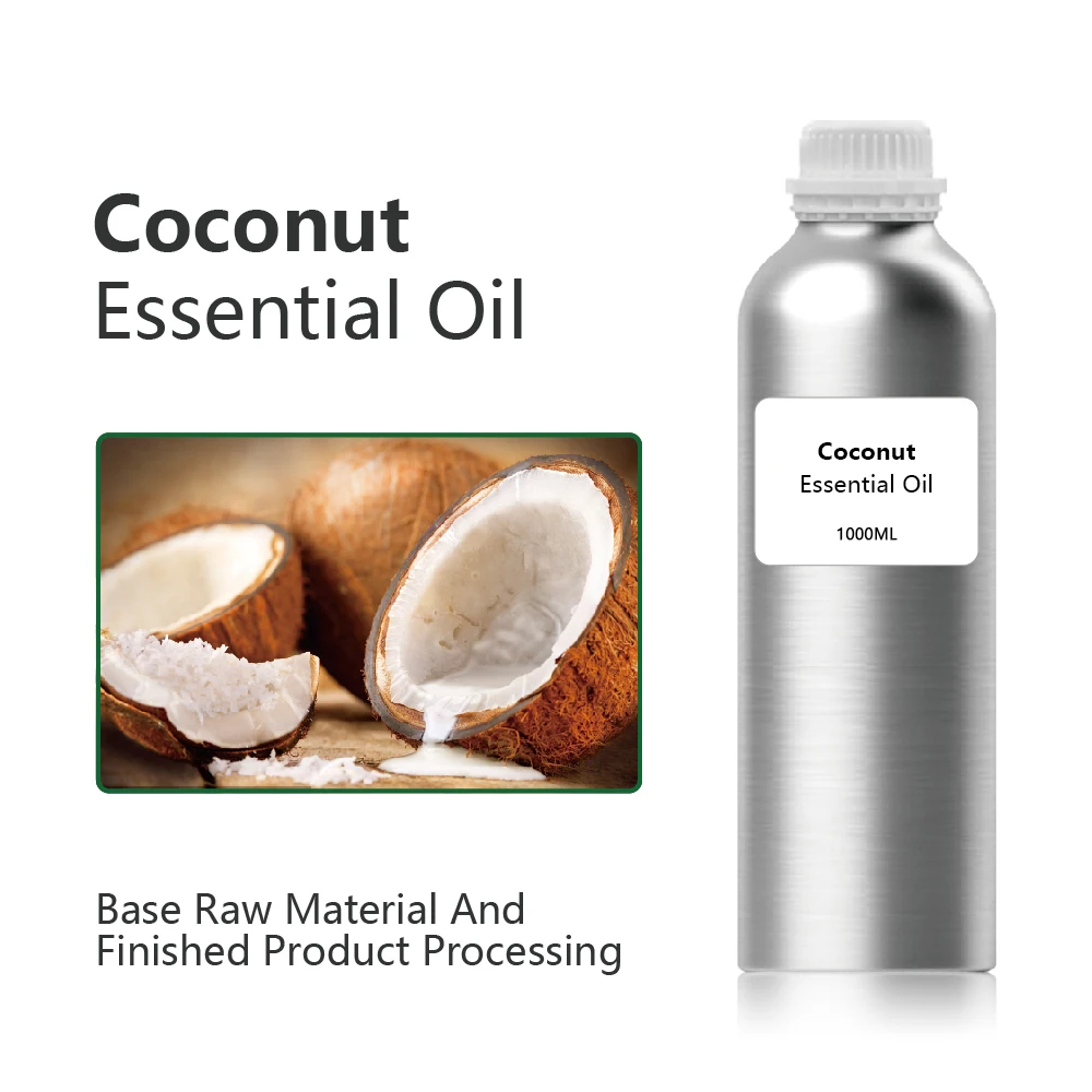Coconut Essential Oil Real Extracted Organic Coconut Oil Wholesale 100% Pure Natural Essential Oil Spa Massage Scraping Bath