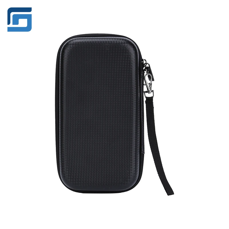 Hot Selling  Black Shockproof Waterproof Earphone Headphone Hard Eva Case