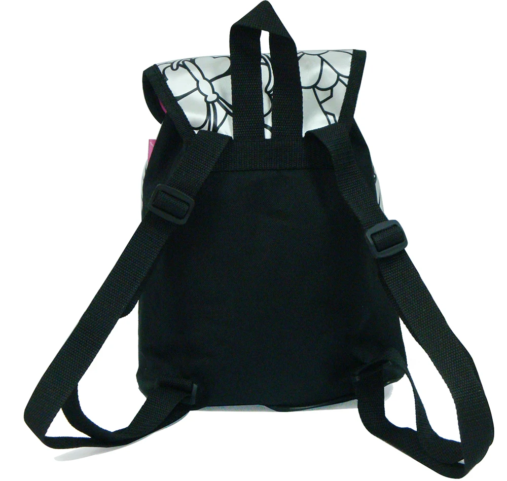 Cute Design Popular Selling DIY Color bag for kids Kid School Bag Backpack painting bag for children with 5 pen