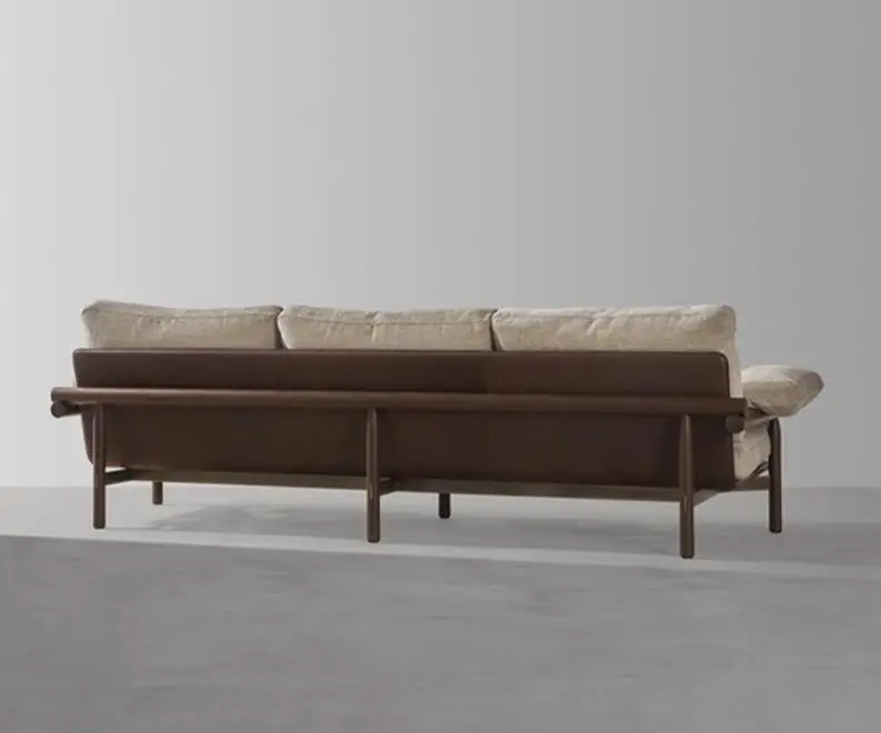 AJJ-MD017 Chinese classic solid wood sofa Home Inn Villa hotel full set of custom furniture